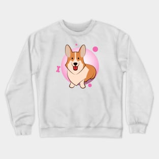 Cute corgi cartoon Crewneck Sweatshirt